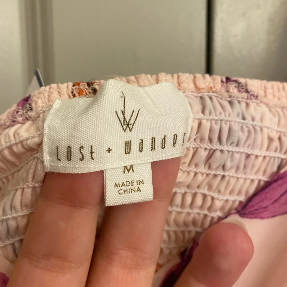 NWT LOST + WANDER GARDEN OF DELIGHT MINI DRESS